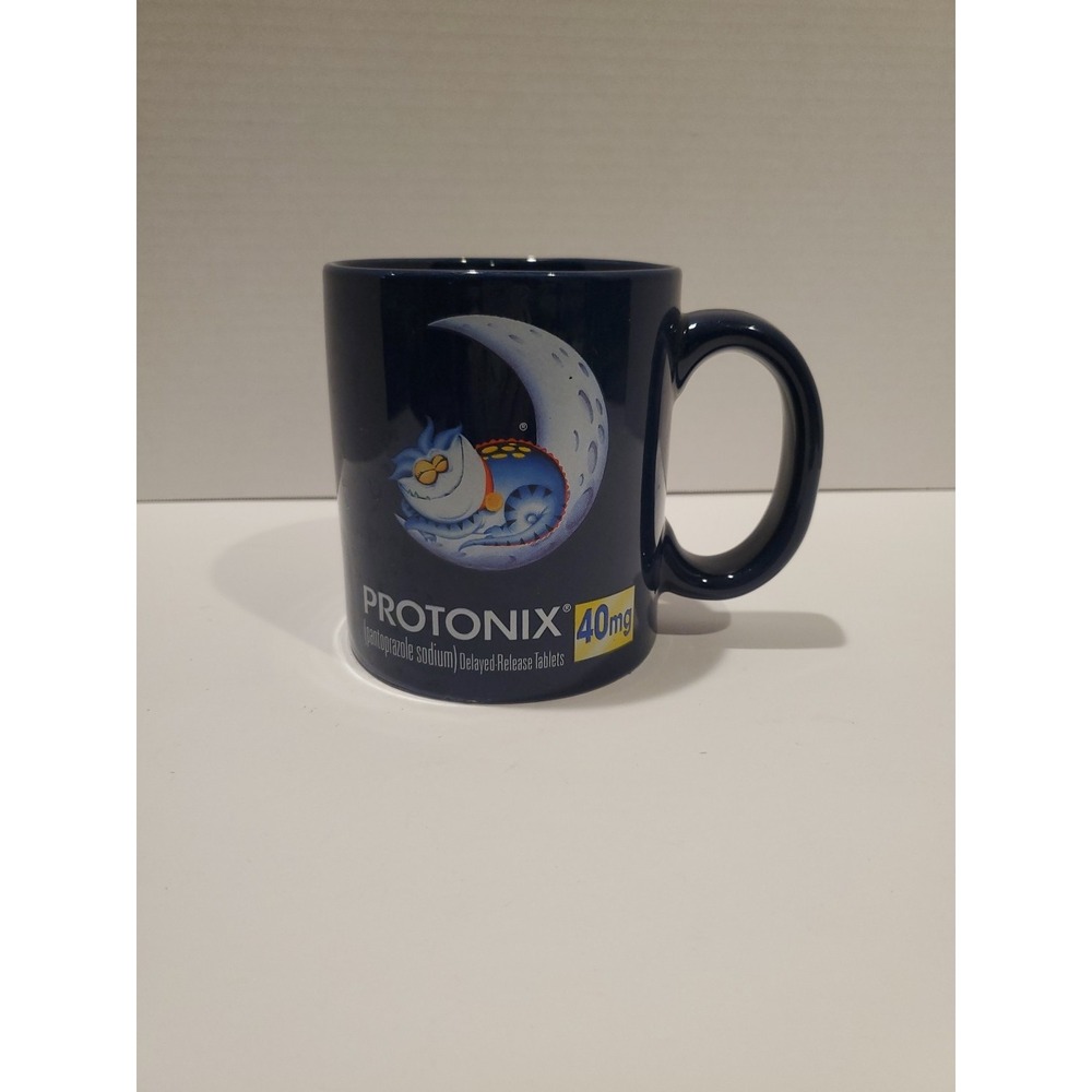 Protonix Pharmaceutical Drug Rep Medical Collectible Large Coffee Tea Mug Cup